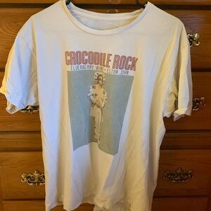 Men’s L Elton John Crocodile Rock T-Shirt
